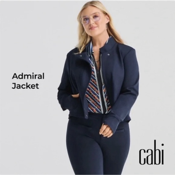 CAbi Admiral Jacket In Midnight Blue Style Number 6259 - Picture 3 of 8
